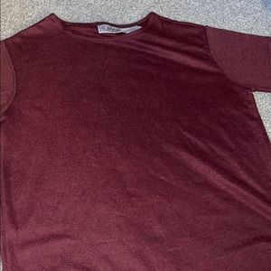 Super soft short sleeved sweater